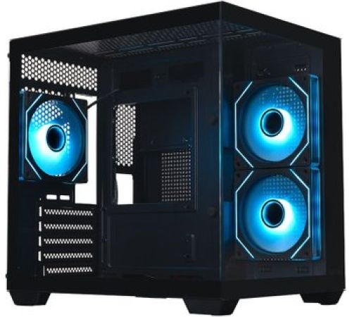 Корпус XASTRA QW400M 3ARGB-C6-AC QW400M-3FM12A-C6-AC черный