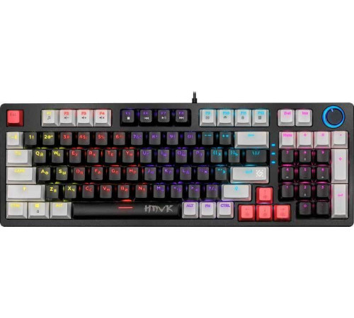 Клавиатура Defender Hawk GK-418 черный, Outemu Brown