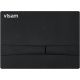 Унитаз подвесной Berges Wasserhaus Ventas Rimless + Visam Slim 525 EX-043344 с кнопкой