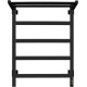 Полотенцесушитель Granula Квадро 50x60 с полкой терморегулятор, черный матовый