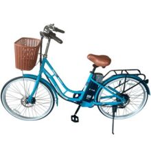 Электровелосипед Smart Balance Classic голубой