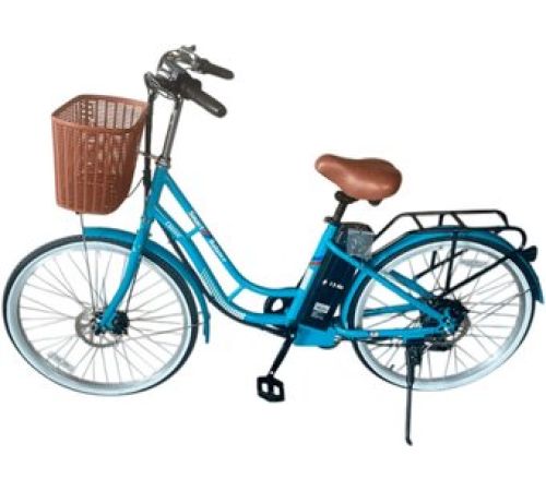 Электровелосипед Smart Balance Classic голубой