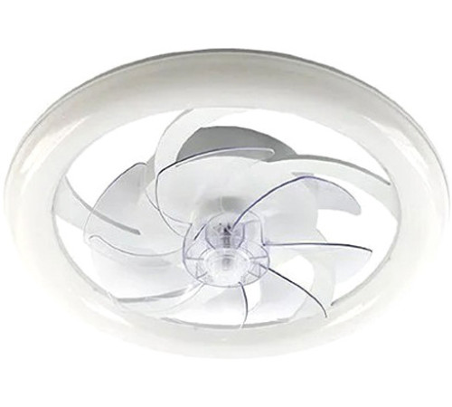 Припотолочная люстра Estares Fan Simple 65W+18W R-APP-480x125-WHITE/WHITE-220-IP20