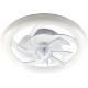Припотолочная люстра Estares Fan Simple 65W+18W R-APP-480x125-WHITE/WHITE-220-IP20
