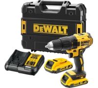 Дрель-шуруповерт DeWalt DCD777D2T-QW с 2-мя АКБ, кейс