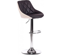 Стул TetChair Messy mod. KY704C металл/экокожа, черный/белый/хром