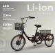 Электровелосипед MyWay Trike 350 Max 24 р.15 черный