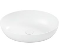 Умывальник Belux Турин 540 элипс 18, белый матовый/Solid Surface
