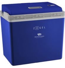 Термоэлектрический автохолодильник ZUGEL ZCR301D 30л синий