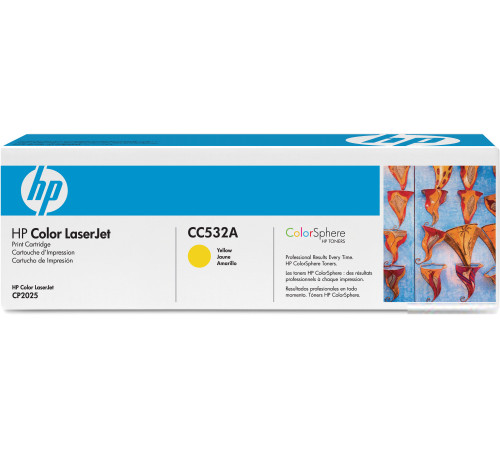 Картридж HP CC532A