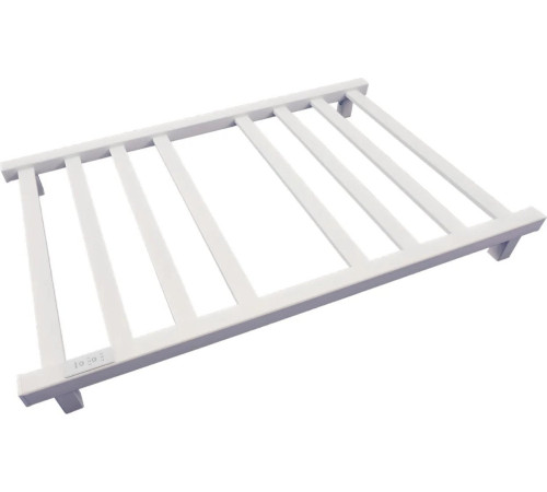 Полотенцесушитель Маргроид Ferrum Вид 81/10 СНШ 80x40 белый матовый, таймер справа