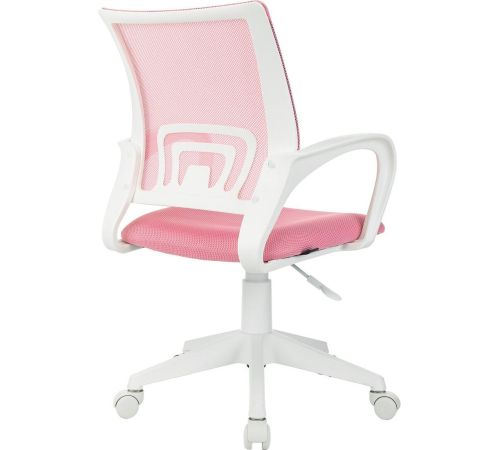 Офисное кресло Brabix Fly MG-396W 533008 белый/розовый TW-06A/TW-13A