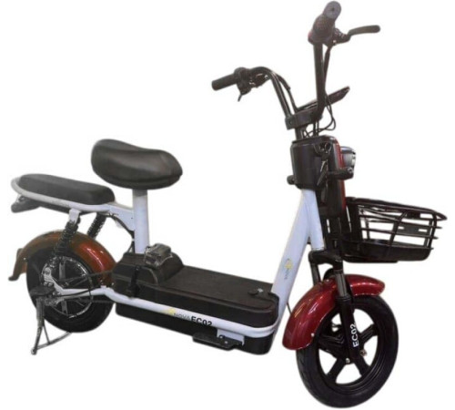 Электроскутер NOVA EC02 красный, без цепи