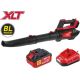 Садовая воздуходувка Wortex BB 1218-1 D XLT Set 2333193 с 1-им АКБ