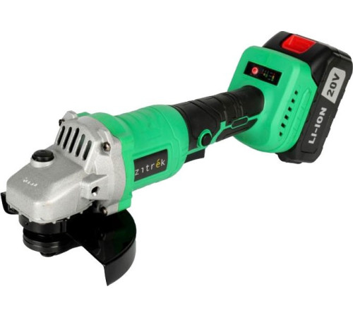 Угловая шлифмашина Zitrek ZKAG20-125 PRO 083-1079 с 2-мя АКБ, кейс
