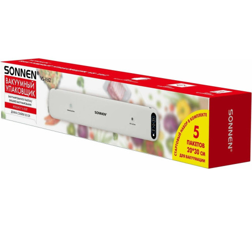 Вакуумный упаковщик Sonnen VS-V62 456337
