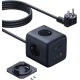 Удлинитель Baseus EnerFill FA11 Cube Power Strip 3AC+1U+2C 67W EU E00082100123-00 1.5 м, черный