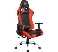 Кресло Defender Azgard черный/красный