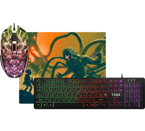 Клавиатура + мышь с ковриком Defender Tark C-779