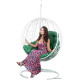 Подвесное кресло BiGarden Kokos белый/зеленый