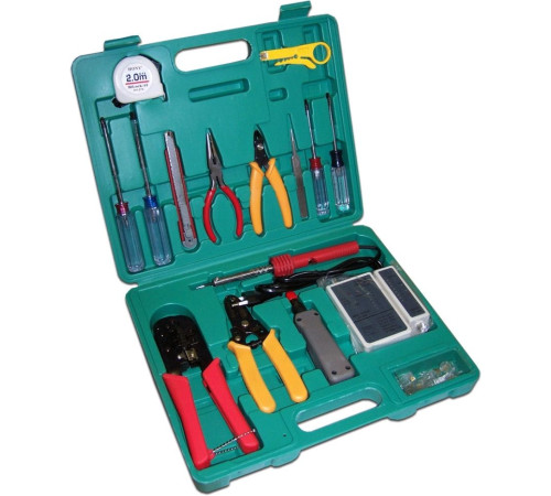 Электромонтажный набор Lanmaster LAN-NT-TK/INST 23 предмета