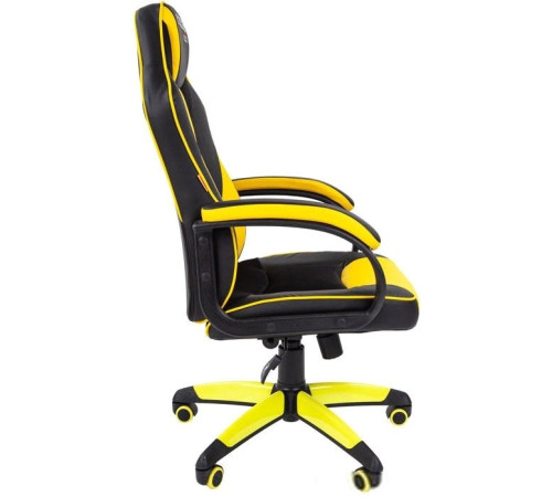 Кресло CHAIRMAN Game 17 черный/желтый