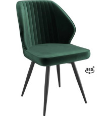 Стул Мамадома Michael-R1 360 d13 Dark Green Lux/черный