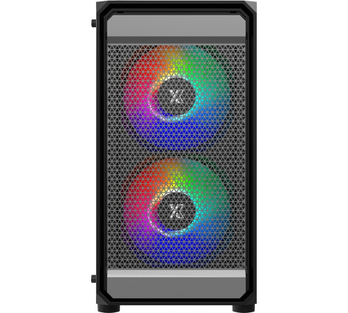 Корпус XASTRA A303M 3FRGB черный