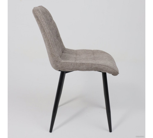 Стул AksHome Caris бежевый микровелюр CD2302-4/черный