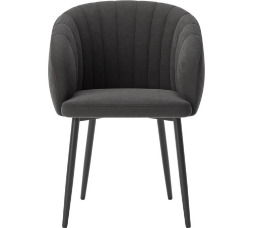 Стул с подлокотниками Табурет Верона бренди 26/каркас черный