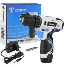 Дрель-шуруповерт Deko GCD12DU3 SET 1 с 1-им АКБ