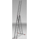 Лестница-стремянка Новая высота NV 323 трёхсекционная профессиональная 3x14 ступеней
