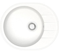 Кухонная мойка Berge BR-6201 белый матовый