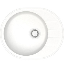 Кухонная мойка Berge BR-6201 белый матовый