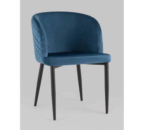 Стул Stool Group Оскар MC11 KD HLR-63 велюр сине-зеленый