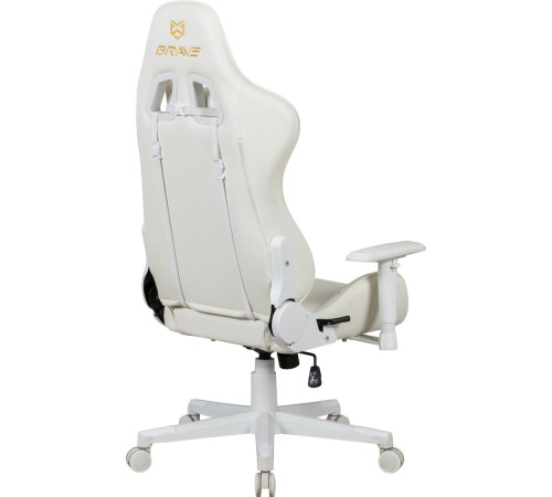 Игровое геймерское кресло Brave Freeze белый