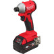 Винтоверт Milwaukee M18 BLIDRCMC-402C 4933499457 с 2-мя АКБ, кейс