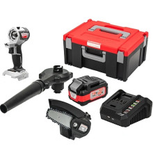 Модуль Интерскол МультиМАКС Расширенный Садовник 755.4.3.42 с 1-им АКБ, кейс