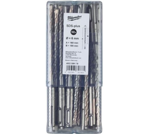 Набор оснастки для электроинструмента Milwaukee 4932399179 50 предметов