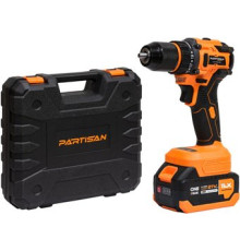 Дрель-шуруповерт Partisan AD-2180BL с 2-мя АКБ, кейс