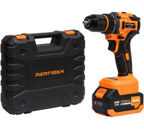 Дрель-шуруповерт Partisan AD-2180BL с 2-мя АКБ, кейс