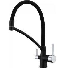 Смеситель Paulmark Siegen Si213111-418 черный металлик