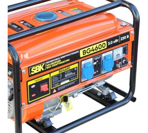 Бензиновый генератор SBK BG4600