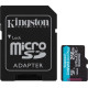 Карта памяти Kingston Canvas Go! microSDXC 256GB SDCG4/256GB с адаптером