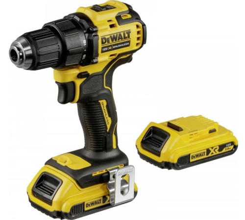 Дрель-шуруповерт DeWalt DCD708D2T-QW с 2-мя АКБ, кейс