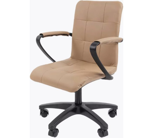 Офисное кресло CHAIRMAN 030 экопремиум, бежевый/пластик/ролик PU