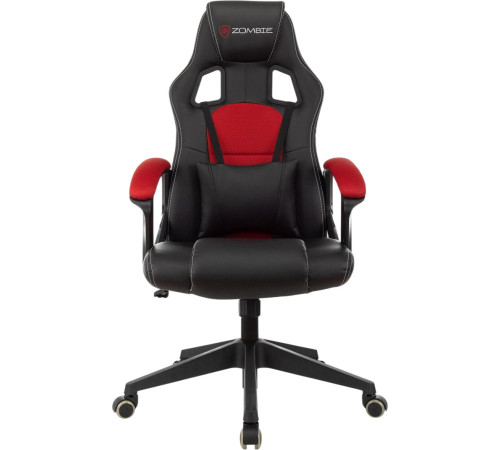Игровое геймерское кресло Zombie Arena черный/красный