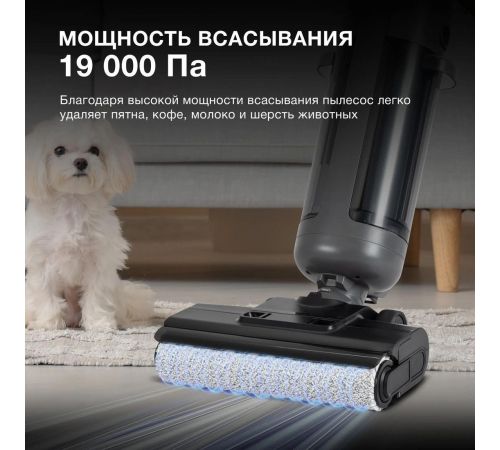 Вертикальный моющий пылесос Hyundai HYV-S01AQUA