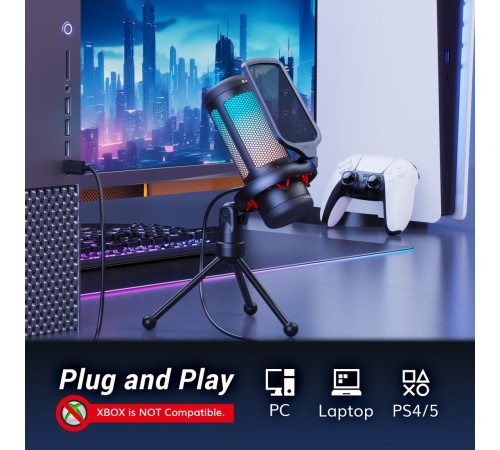 Проводной микрофон Tonor TC310 черный