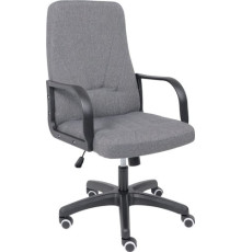 Офисное кресло AksHome Менеджер PL Leto 68 ткань, темно-серый